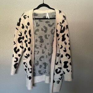 Dreamers Leopard print cardigan
